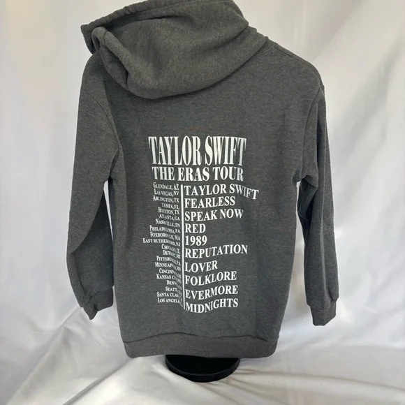 Taylor Swift The Eras Tour Hoodie Women’s Size Medium - Picture 3 of 4